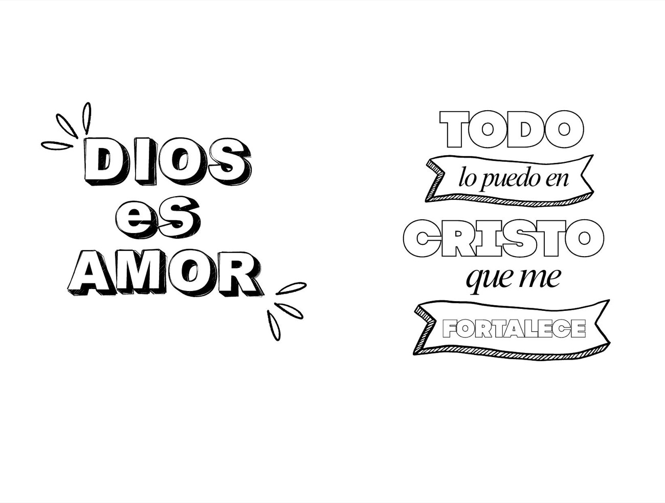 Vista previa de Plantillas de lettering